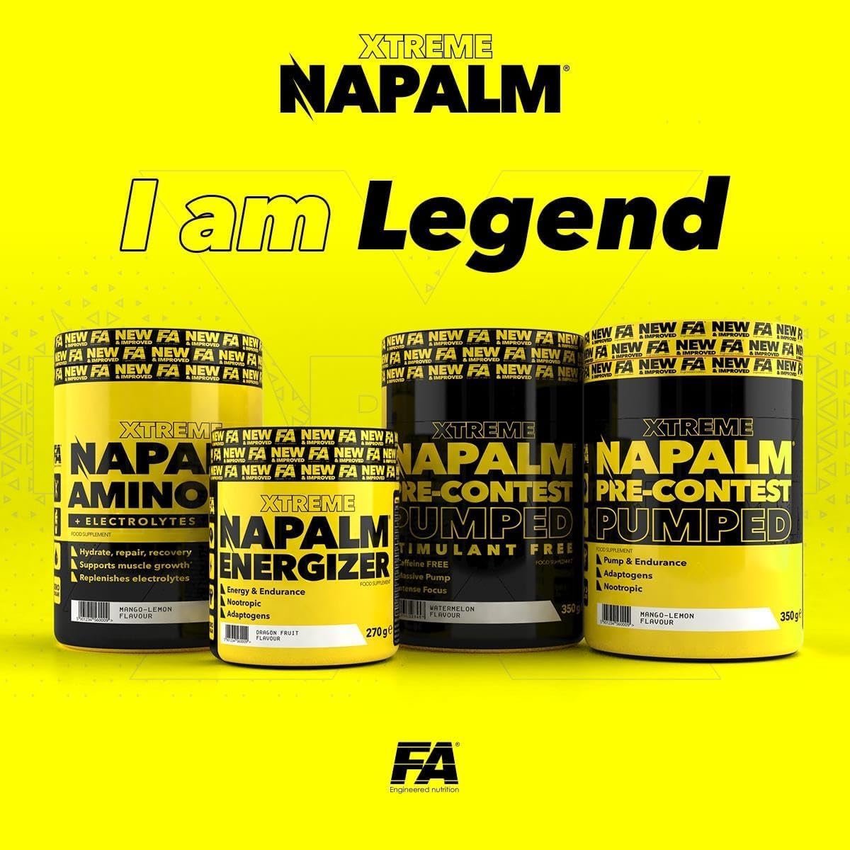 FA Engineered Nutrition Xtreme Napalm Creatine (100% Creatine Monohydrate, Net Wt 330g)
