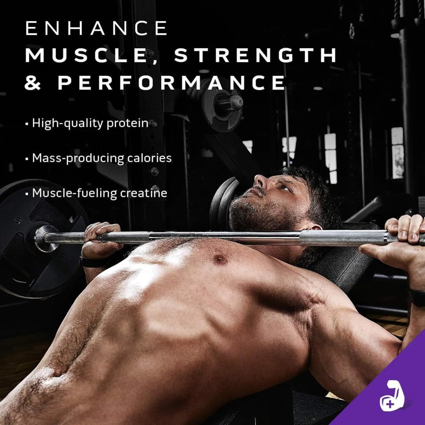 MuscleTech Mass Tech Extreme 2000 (Triple Chocolate Brownie flavour, Net Wt 22.04 LB, Bonus Size)