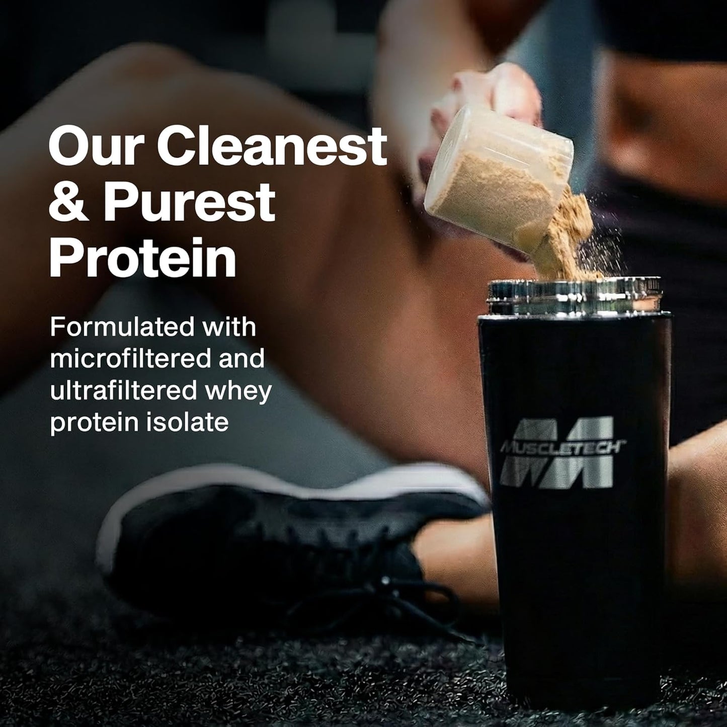 MuscleTech IsoWhey 100% Whey Protein Isolate (Chocolate Flavour, Net Wt 2.00 LBS 907g)