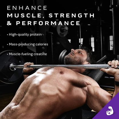 MuscleTech Mass Tech Extreme 2000 (Triple Chocolate Brownie flavour, Net Wt 22.04 LB, Bonus Size)