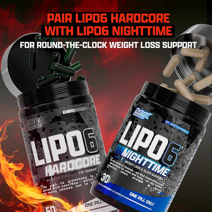 Nutrex Research Lipo-6 Hardcore (60 Capsules)