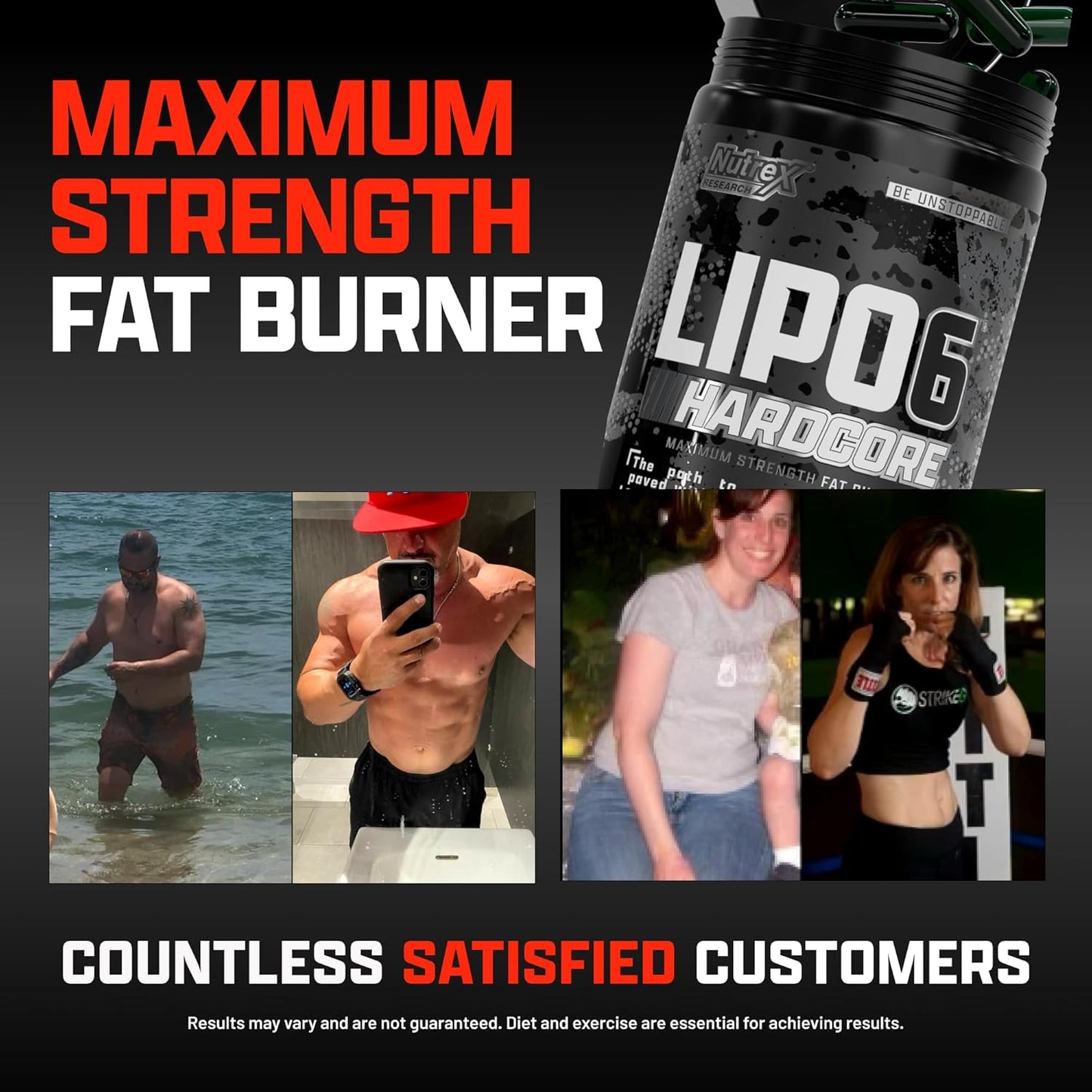Nutrex Research Lipo-6 Hardcore (60 Capsules)
