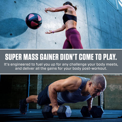 Dymatize Super Mass Gainer (Rich Chocolate flavour, Net Wt 12 LB 5.4 KG, 16 Servings)