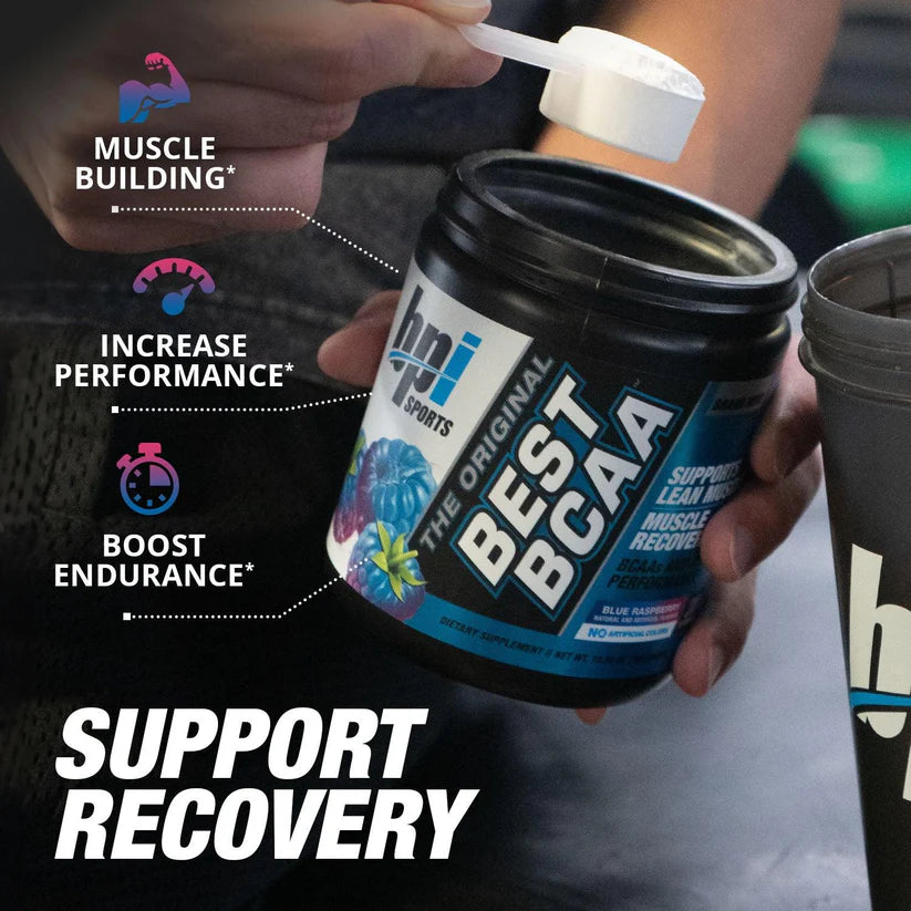 BPI Sports The Original Best BCAA (Grape flavour, Net Wt 10.58 OZ 300g, 30 Servings)