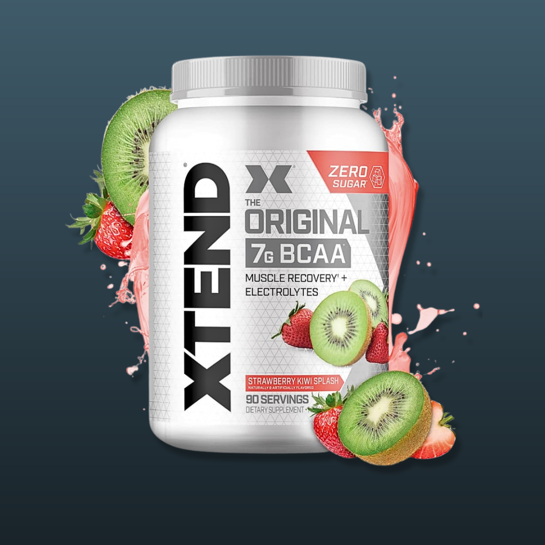 Xtend BCAA Original 7g Strawberry Kiwi Splash 90 servings 292g Pakistan ultra muscle recovery electrolytes hydration zero sugar intra workout endurance anti catabolic lean muscle growth performance supplement buy original Xtend BCAA Pakistan