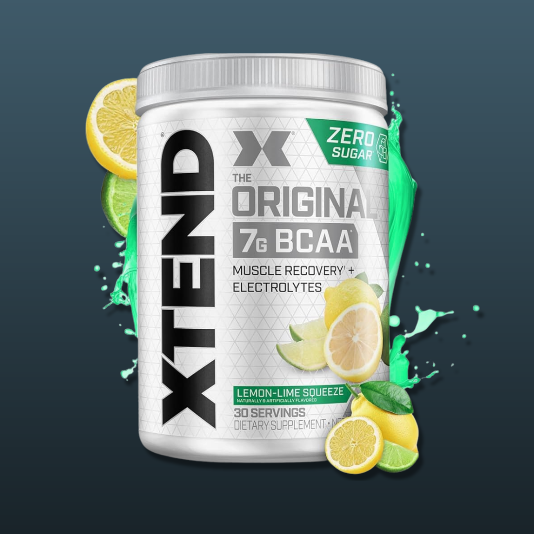 Xtend BCAA Original 7g Lemon Lime Squeeze 30 servings 405g Pakistan ultra muscle recovery electrolytes hydration zero sugar intra workout explosive endurance lean muscle growth anti catabolic performance supplement buy original Xtend BCAA Pakistan

