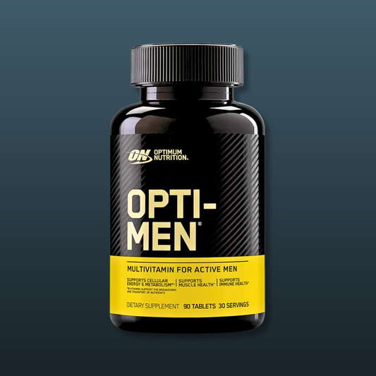 Optimum Nutrition Opti-Men Multivitamin 90 Tablets for active men Pakistan daily vitamins minerals amino acids immune support energy metabolism testosterone support gym supplement buy original multivitamin Pakistan