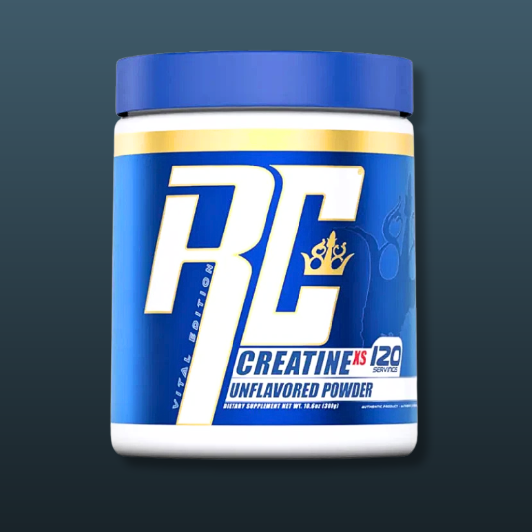 Ronnie Coleman RC Creatine XS Unflavored 300g 120 Servings – Muscle Strength Power Output ATP Energy Endurance Anabolic Muscle Growth Performance Supplement Buy Online Pakistan Authentic Sports Nutrition