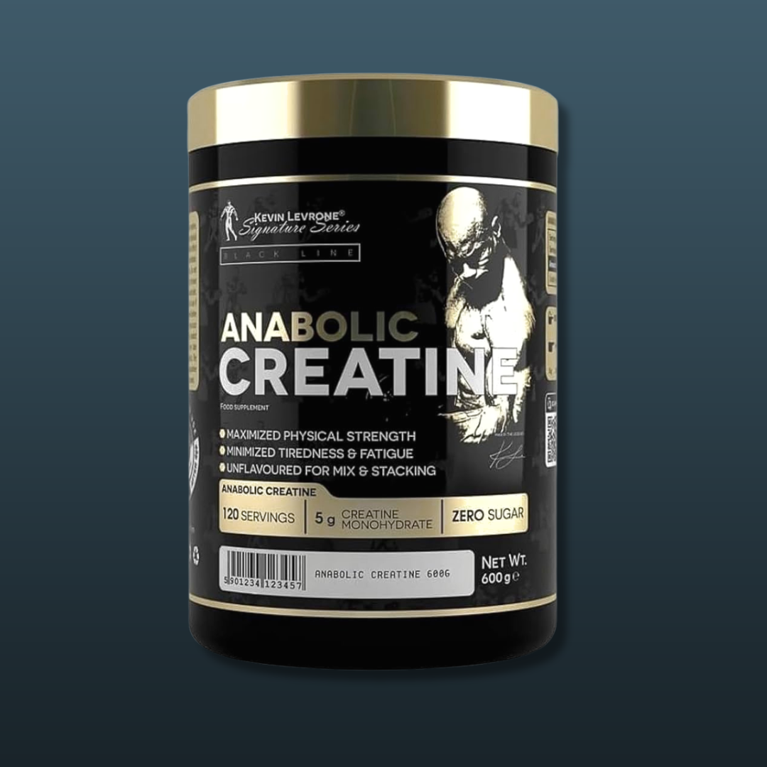 Kevin Levrone Anabolic Creatine Unflavored 600g 120 Servings – Muscle Strength Power Output ATP Energy Endurance Anabolic Muscle Growth Performance Supplement Buy Online Pakistan Authentic Sports Nutrition
