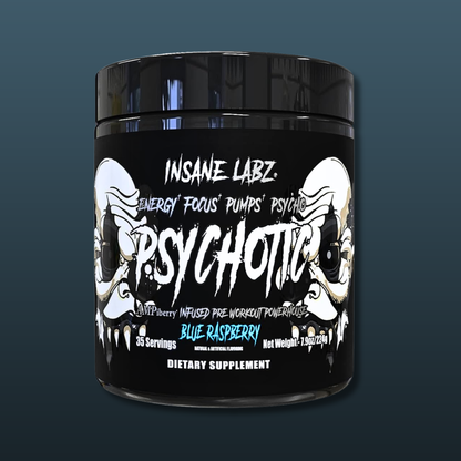 Insane Labz Psychotic Pre-Workout Blueberry Raspberry Watermelon Assorted Flavors 35 Servings – Explosive Energy Focus Endurance Pump Strength Training Bodybuilding Supplement Buy Online Pakistan Authentic Sports Nutrition