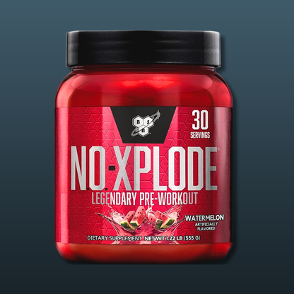 BSN NO-Xplode Pre-Workout Watermelon Flavor 555g 30 Servings – Explosive Energy Focus Endurance Pump Strength Training Bodybuilding Supplement Buy Online Pakistan Authentic Sports Nutrition