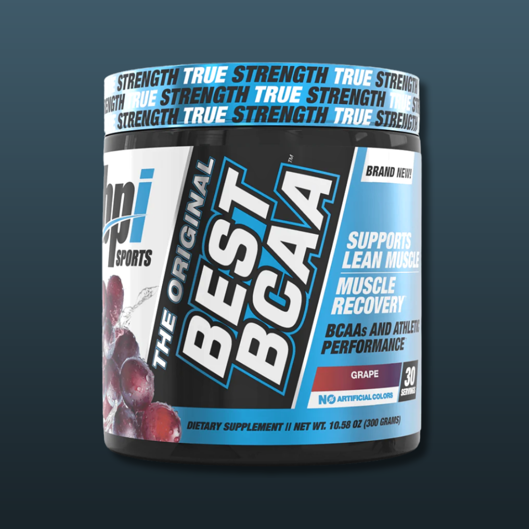 BPI Sports The Original Best BCAA Grape Flavour 10.58OZ 300g 30 Servings | Best BCAA Supplement in Pakistan | Buy Original BPI Sports Best BCAA Online Pakistan | Imported Premium BCAA Powder with Oligopeptide Enzymatic Technology & Leucine Isoleucine & Valine for Maximum Muscle Recovery Superior Amino Acid Absorption Lean Muscle Preservation & Unstoppable Training Endurance | Top BCAA Amino Acid Supplement for Bodybuilding Cutting Strength Training Intra Workout Post Workout Recovery & Maximum Lean Muscle M