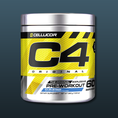 Cellucor C4 Original Explosive Pre Workout Icy Blue Razz Flavour 60 Servings 390g | Best Pre Workout Supplement in Pakistan | Buy Original Cellucor C4 Pre Workout Online Pakistan | Imported C4 Pre Workout Powder for Explosive Energy Laser Focus & Maximum Endurance | World Number One Pre Workout for Bodybuilding Powerlifting Strength Training & Gym Performance | Authentic Imported Sports Nutrition Supplement Pakistan | Fast Delivery Across Pakistan | BOLT LIFT