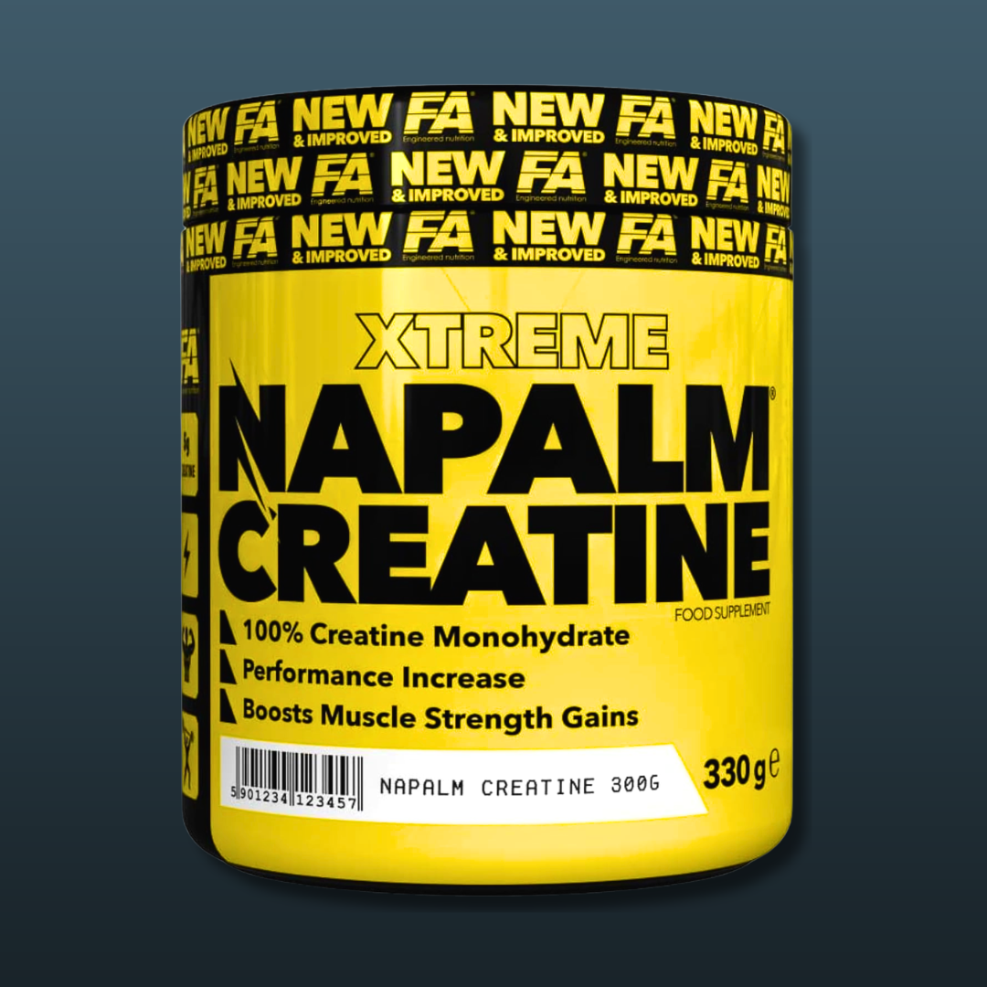 FA Engineered Nutrition Xtreme Napalm Creatine 100% Pure Creatine Monohydrate 330g | Best Creatine Supplement in Pakistan | Buy Original Creatine Monohydrate Online Pakistan | Imported Creatine Powder for Muscle Strength Power & Performance | Top Creatine for Bodybuilding Powerlifting Gym Workout | Authentic Sports Nutrition Supplement Pakistan | Fast Delivery Across Pakistan | BOLT LIFT