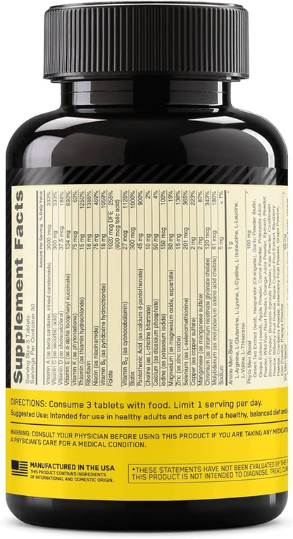 Optimum Nutrition OPTI-MEN (Multivitamin for Active Men, 90 tablets – 30 servings)