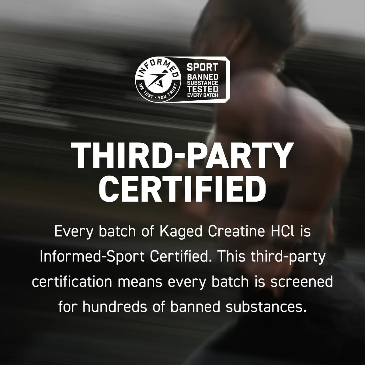 Kaged Creatine HCL (Fruit Punch flavour, Net Wt 2.65 oz (75.23 g)