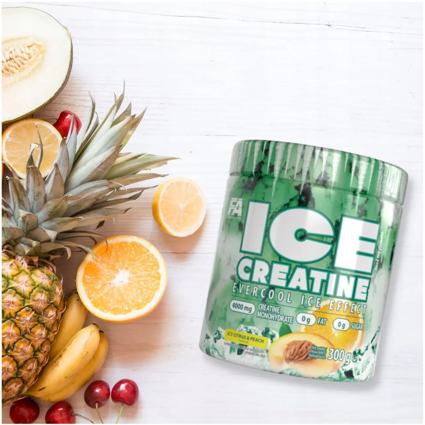 Ice Creatine Every Cool Ice Effect (Icy Citrus &amp; Peach – 300g)