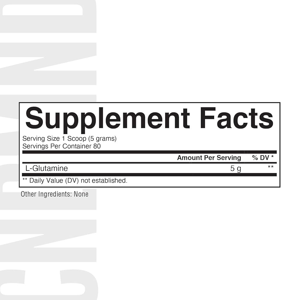 Condemned Labz L-Glutamine (Unflavoured – 400g / 80 Servings)