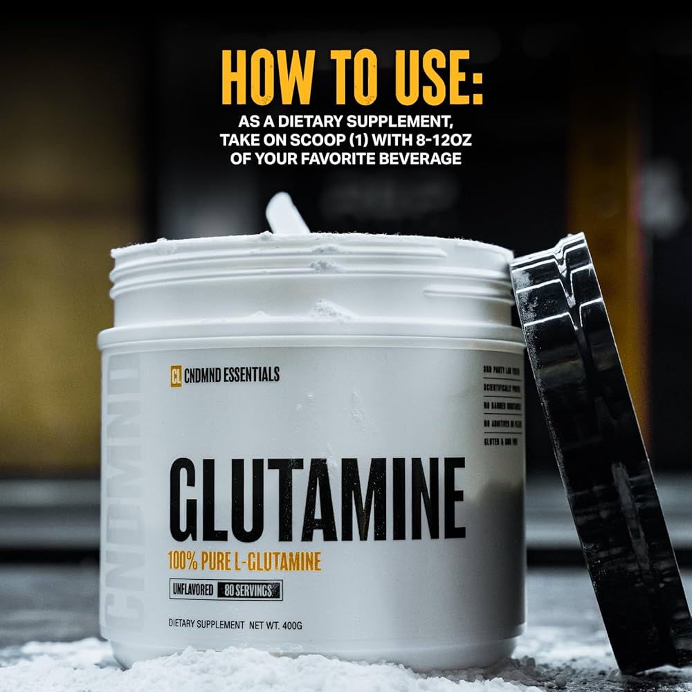 Condemned Labz L-Glutamine (Unflavoured – 400g / 80 Servings)