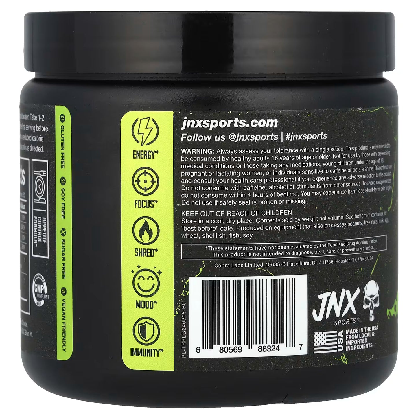 The Ripper Fat Burner Shred (Razor Lime flavour, Net Wt 150 g)
