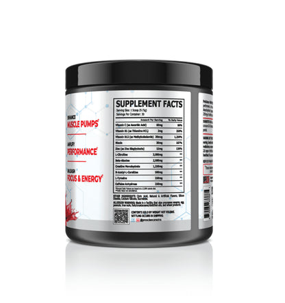 Pro Science Pump Xtreme Pre-Workout (flavour blood moon rush, 30 Servings)
